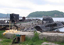 Russian Nuclear-Powered Submarine Dismantlement: Two Damaged Submarines