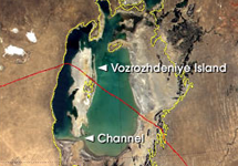 Vozrozhdeniya Island, WikiMedia Commons