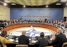 NATO Nuclear Dilemma: NATO Ministers of Defense and of Foreign Affairs meet at NATO headquarters in Brussels 2010
