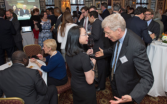 Rosemarie Forsythe and Dan Ponneman, CNS 25th Anniversary in Washington, DC on March 25, 2015