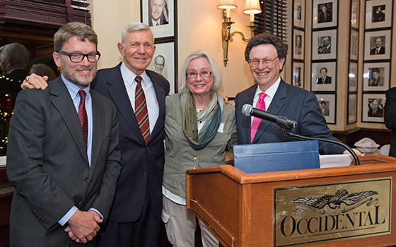 Jeffrey Dayton-Johnson, Robert Gard, Janet Wall, Bill Potter, CNS 25th Anniversary in Washington, DC on March 25, 2015