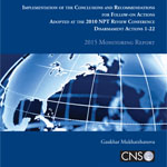 2015 NPT Monitoring Report - Disarmament