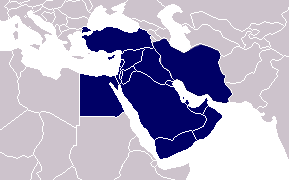 Middle East map