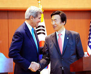 Approaches to Nuclear Cooperation John Kerry and South Korean Foreign Minister Yun Byung se