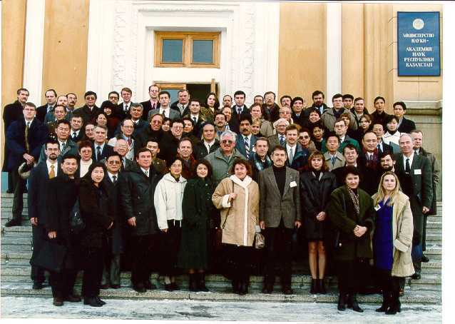 1998 Newly Independent States Nonproliferation Conference Alamaty Kazakhstan participants