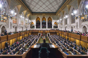 42nd Parliament, House of Commons Chamber in session