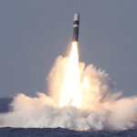 Trident II D-5 missile test by U.S. Navy