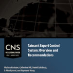 OP#32: Taiwan’s Export Control System: Overview and Recommendations