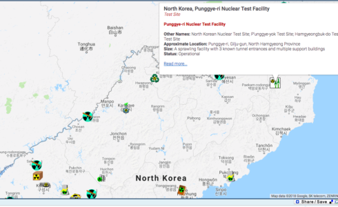 Punggye-ri nuclear test site, North Korea (credit: NTI.org and CNS)