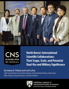OP#43: North Korea’s International Scientific Collaborations: Their Scope, Scale, and Potential Dual-Use and Military Significance