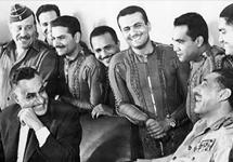 Nasser and Egyptian pilots