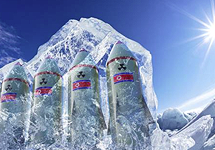 Nuclear missiles locked in ice photo illustration