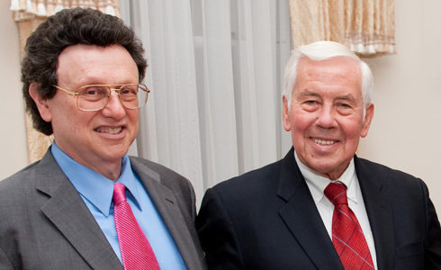 Dr. William Potter and Senator Richard Lugar, June 2010