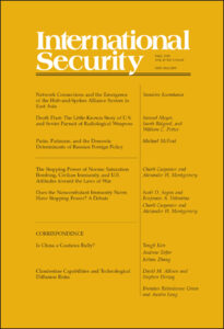 International Security Vol 45 Cover