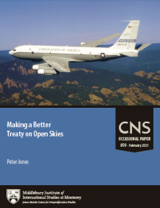 Cover with image of an open skies plane in flight