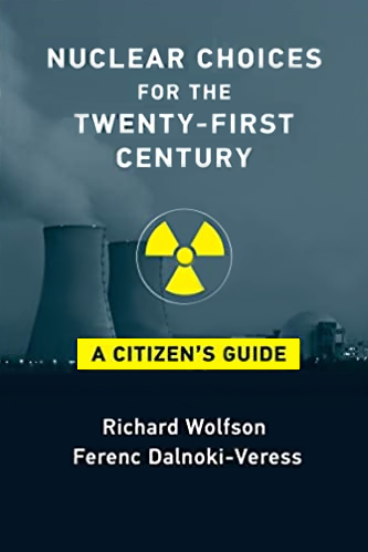 Cover with nuclear reactors and nuclear symbol pictured