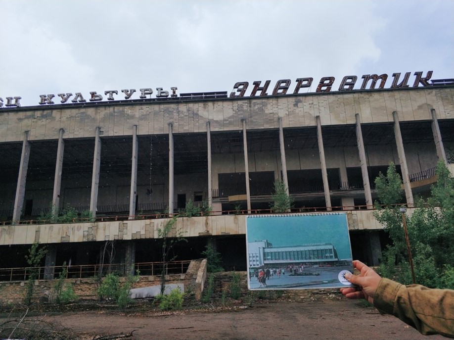 Abandoned Palace of Culture in the town of Pripyat in the Chernobyl Exclusion Zone (Photo Credit: Anastasiia Nechytailo, CNS Fellow Spring 2020)