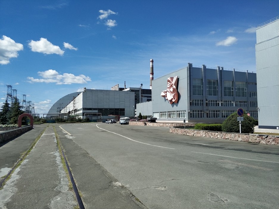 Chernobyl Nuclear Power Plant Today (Photo Credit: Anastasiia Nechytailo, CNS Fellow Spring 2020)