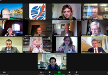 Participants in Zoom Meeting