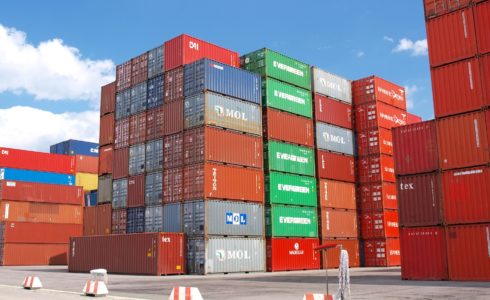 Image of shipping containers.