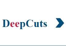 Logo with the words DeepCuts