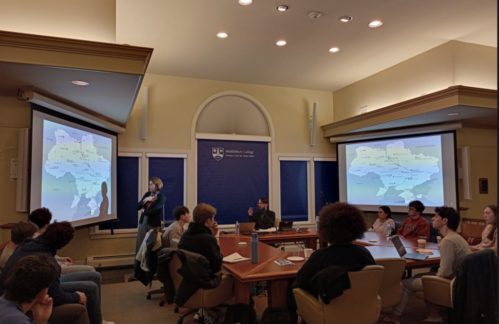 Event on Nuclear Weapons in Russia-Ukraine War at Middlebury College 