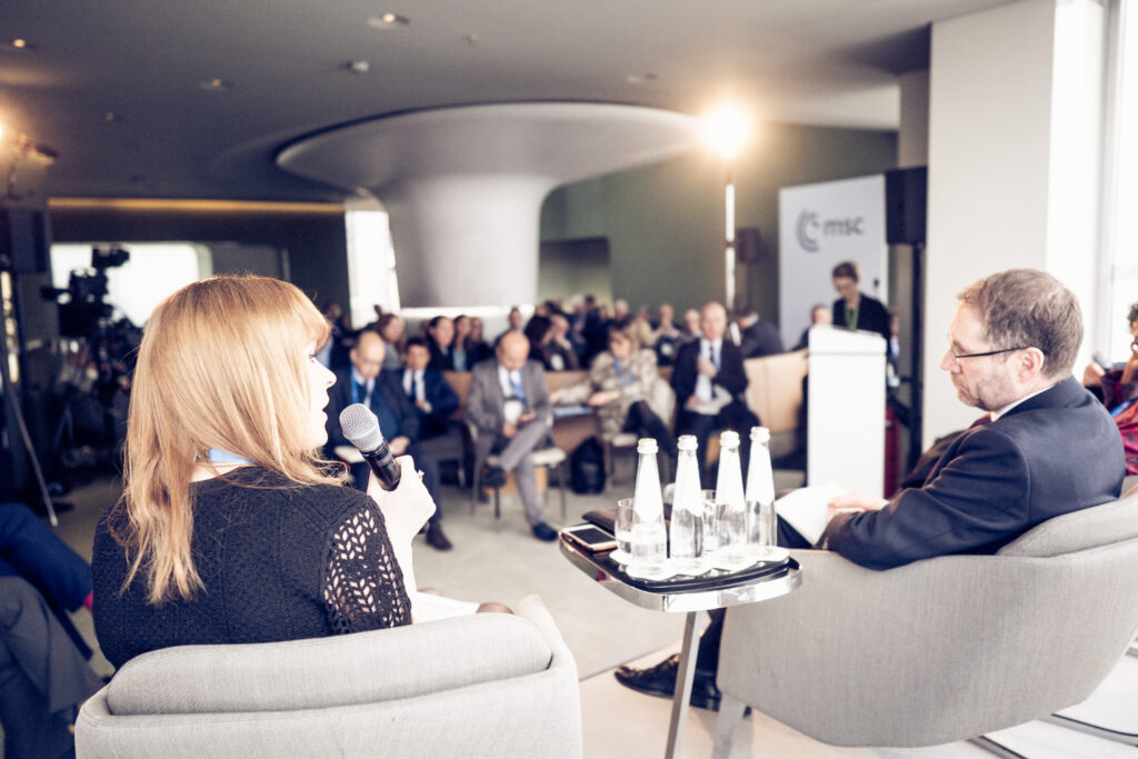 14.02.2025, Munich, MSC2025, Munich Security Conference, Bayerischer Hof | Dachgarten Lounge: MSC 2025 - Conversation on Russia‘s Red Lines Photo: MSC/Lukas Barth-Tuttas