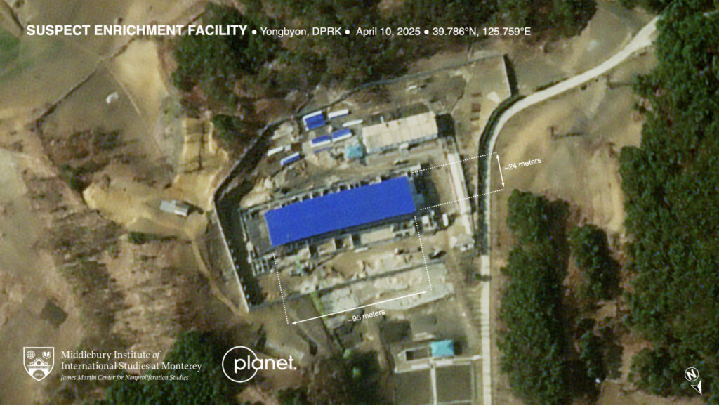 Figure 1: The suspect enrichment facility near Yongbyon.