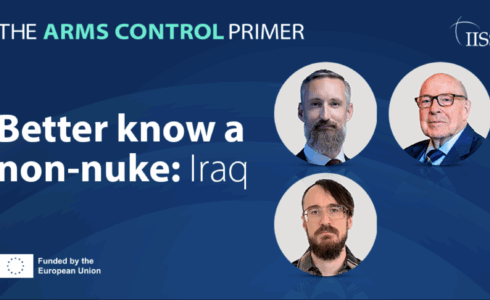 International Institute for Strategic Studies podcast banner