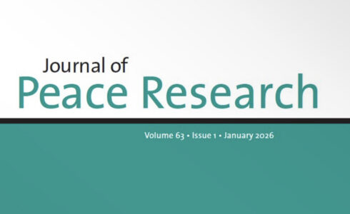 Cover of the Journal of Peace Research