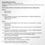 The Nonproliferation Review Publishes Special Issue on Artificial Intelligence and Weapons of Mass Destruction