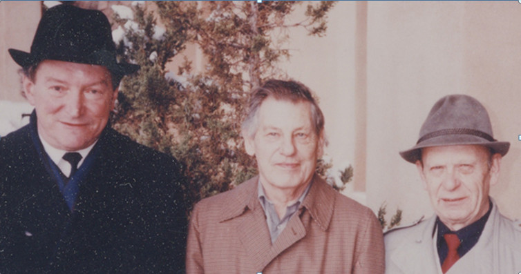 Group photo of three men